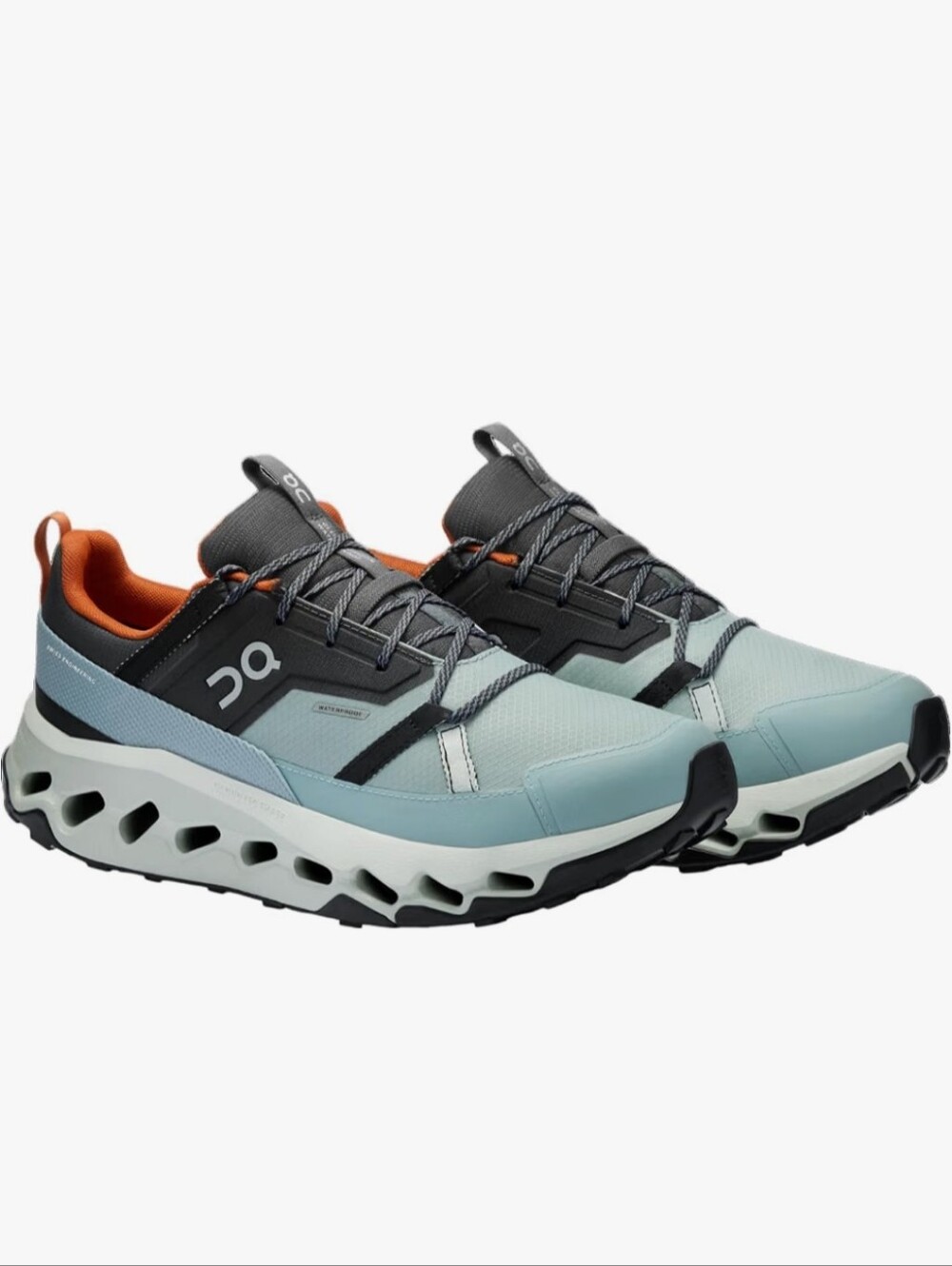 On Cloudhorizon WP Waterproof Hiking Sneaker Low Top Lead/Mineral 3ME10052309 - Picture 2 of 10